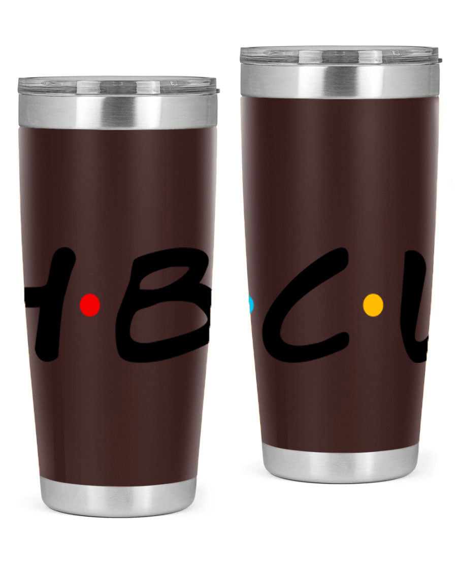 HBCU 138# Cotton Tank featuring bold black words and phrases, perfect for casual wear and showcasing HBCU pride.