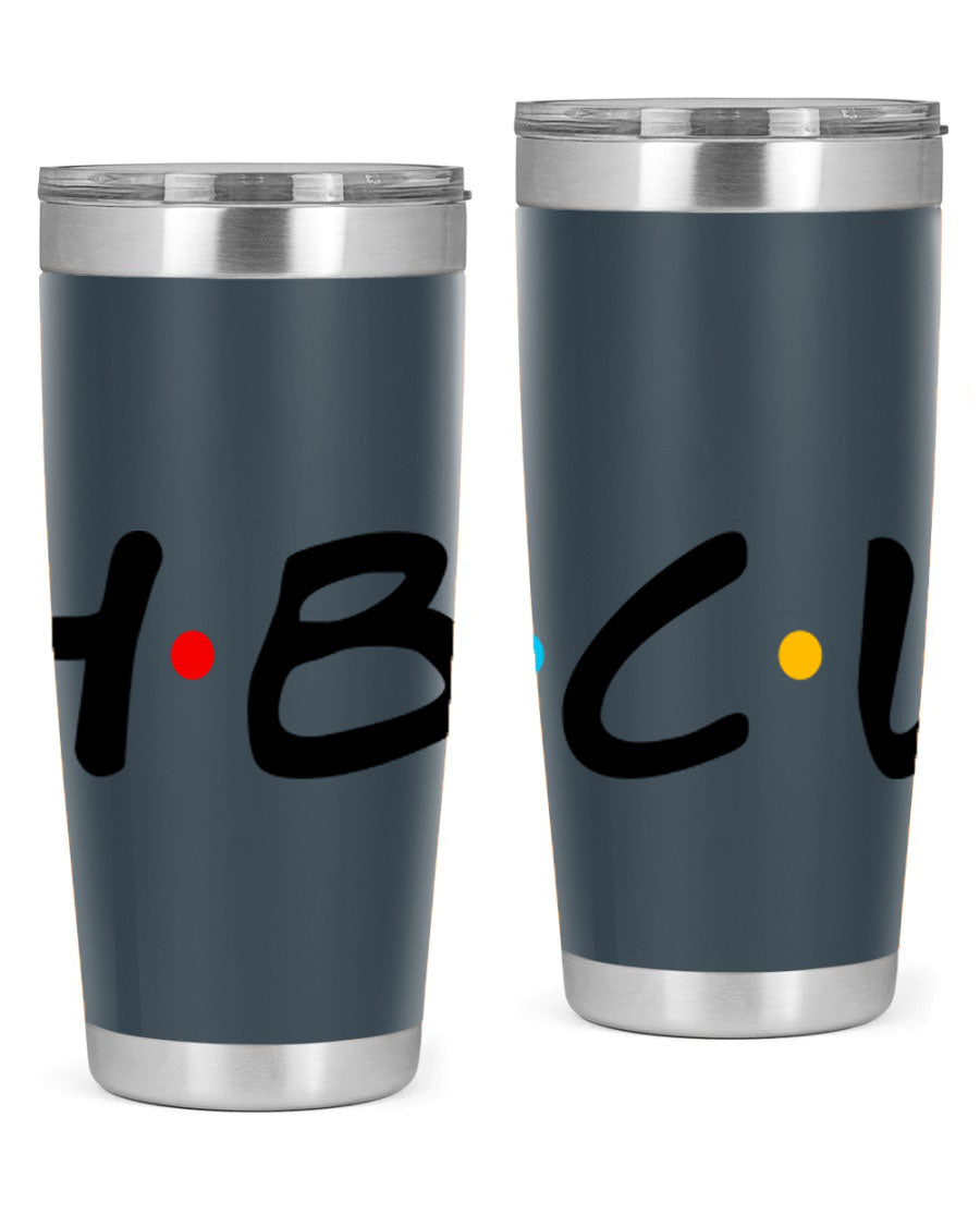 HBCU 138# Cotton Tank featuring bold black words and phrases, perfect for casual wear and showcasing HBCU pride.