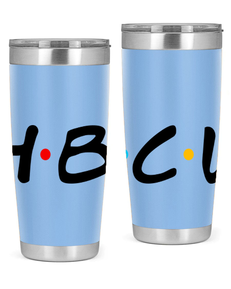 HBCU 138# Cotton Tank featuring bold black words and phrases, perfect for casual wear and showcasing HBCU pride.