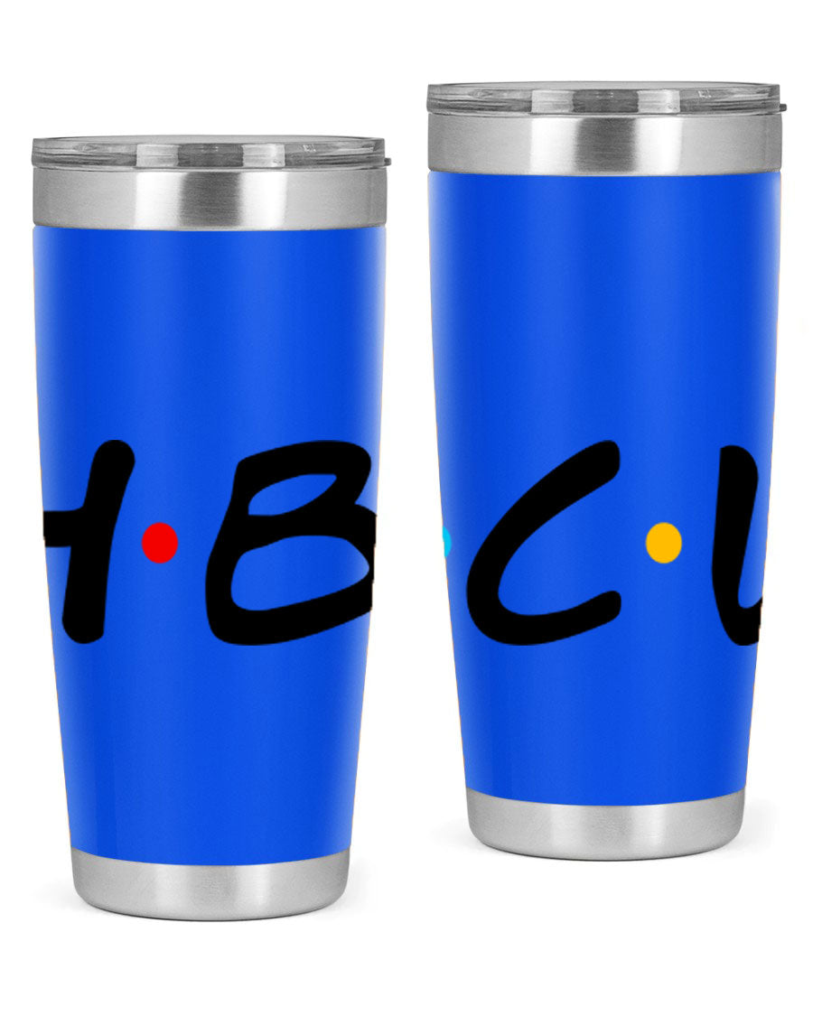 HBCU 138# Cotton Tank featuring bold black words and phrases, perfect for casual wear and showcasing HBCU pride.