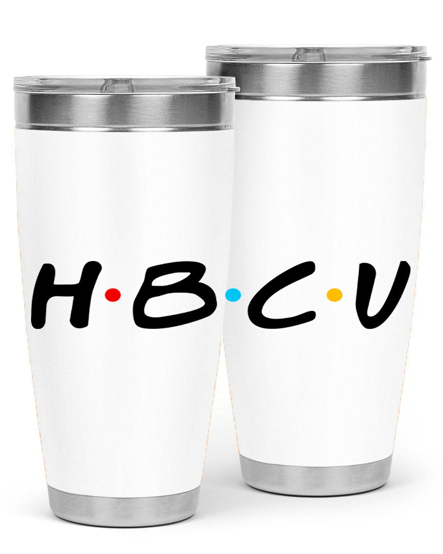 HBCU 138# Cotton Tank featuring bold black words and phrases, perfect for casual wear and showcasing HBCU pride.