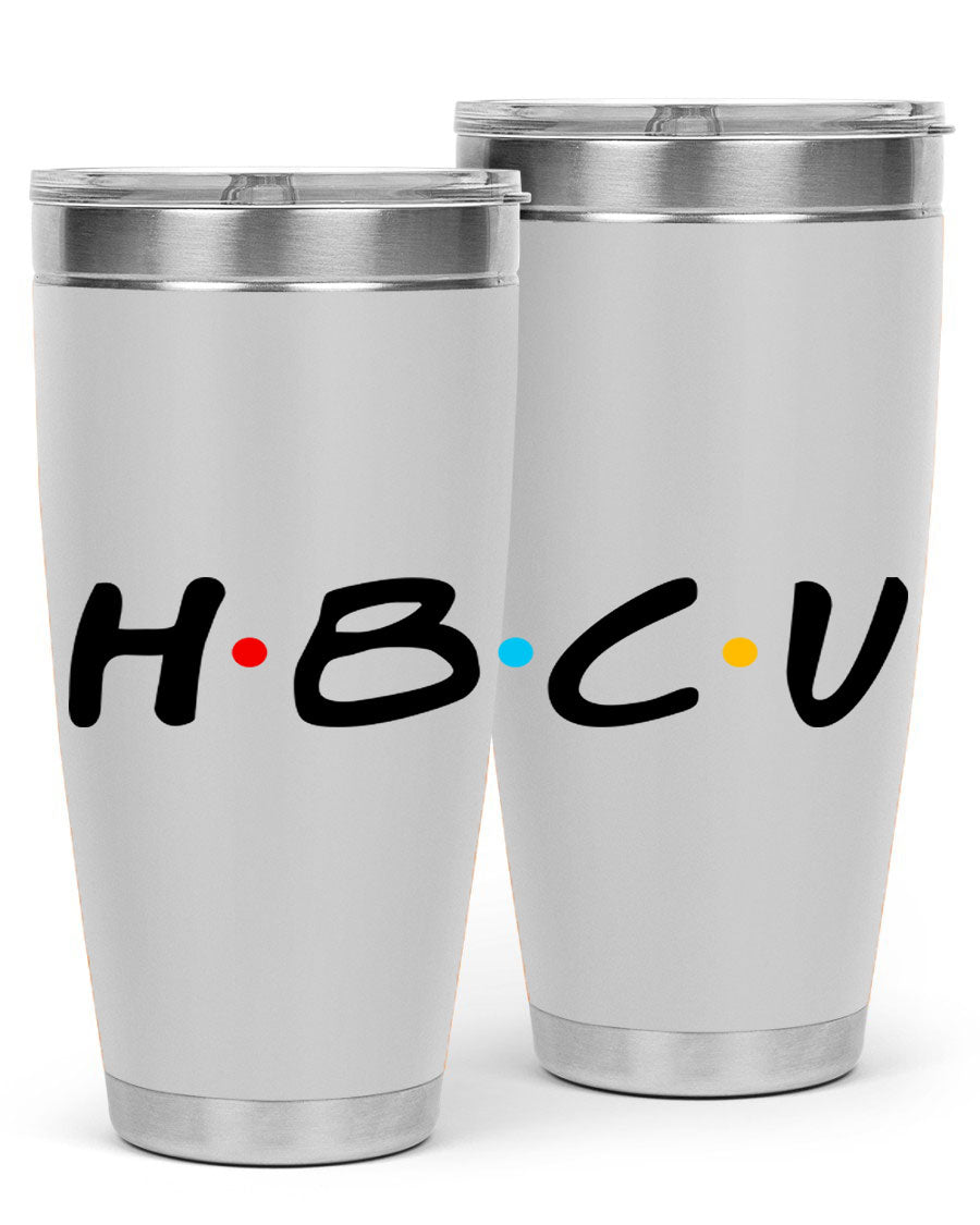 HBCU 138# Cotton Tank featuring bold black words and phrases, perfect for casual wear and showcasing HBCU pride.