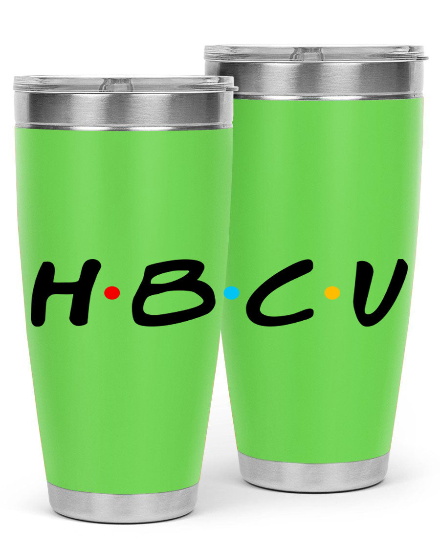 HBCU 138# Cotton Tank featuring bold black words and phrases, perfect for casual wear and showcasing HBCU pride.