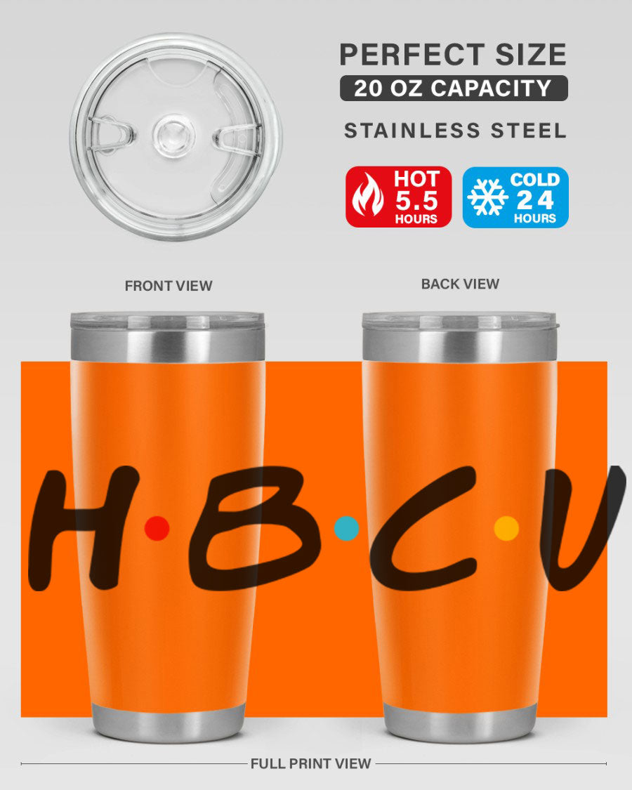 HBCU 138# Cotton Tank featuring bold black words and phrases, perfect for casual wear and showcasing HBCU pride.