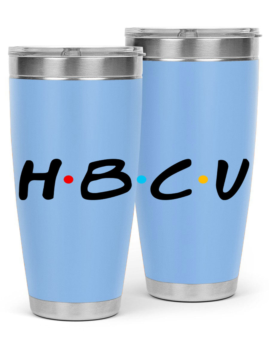 HBCU 138# Cotton Tank featuring bold black words and phrases, perfect for casual wear and showcasing HBCU pride.