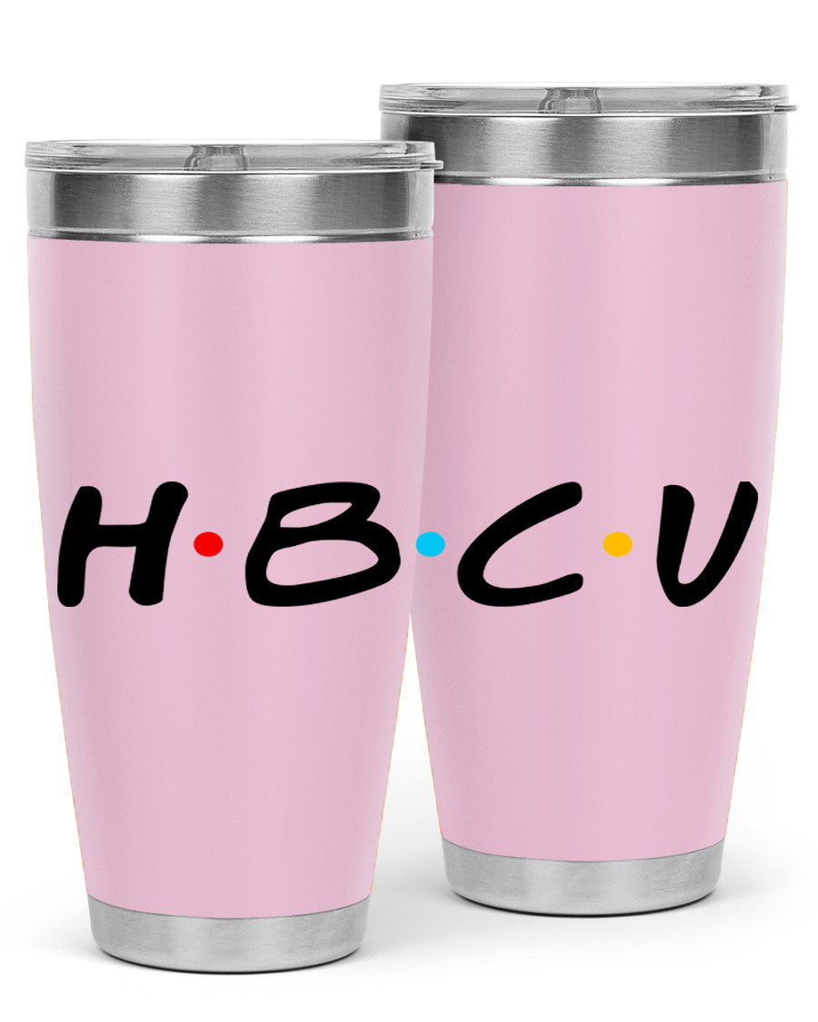 HBCU 138# Cotton Tank featuring bold black words and phrases, perfect for casual wear and showcasing HBCU pride.