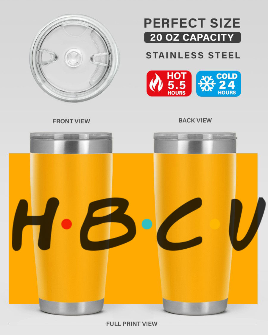 HBCU 138# Cotton Tank featuring bold black words and phrases, perfect for casual wear and showcasing HBCU pride.