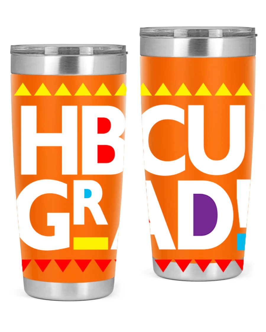 HBCU Grad Cotton Tank featuring bold black words and phrases, showcasing pride in HBCU education.