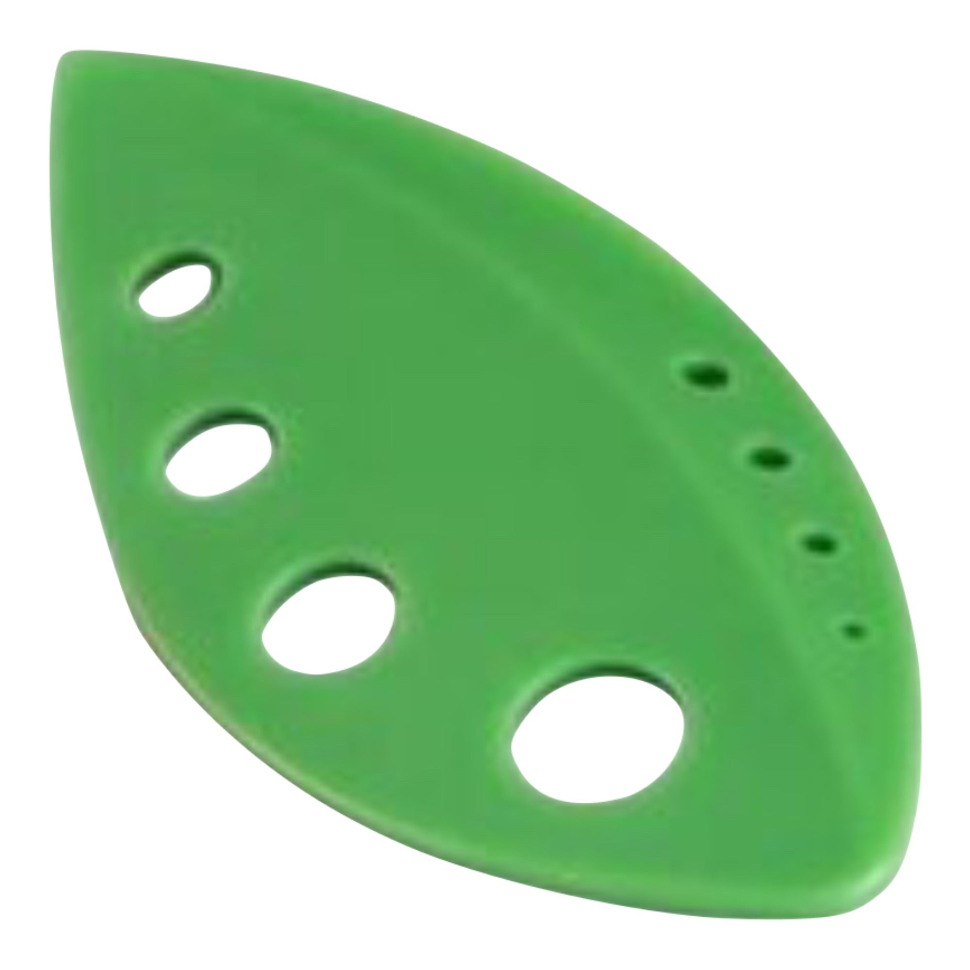A Leaf Separator tool designed to strip leaves from stems quickly, featuring a handheld design and curved edge for chopping.