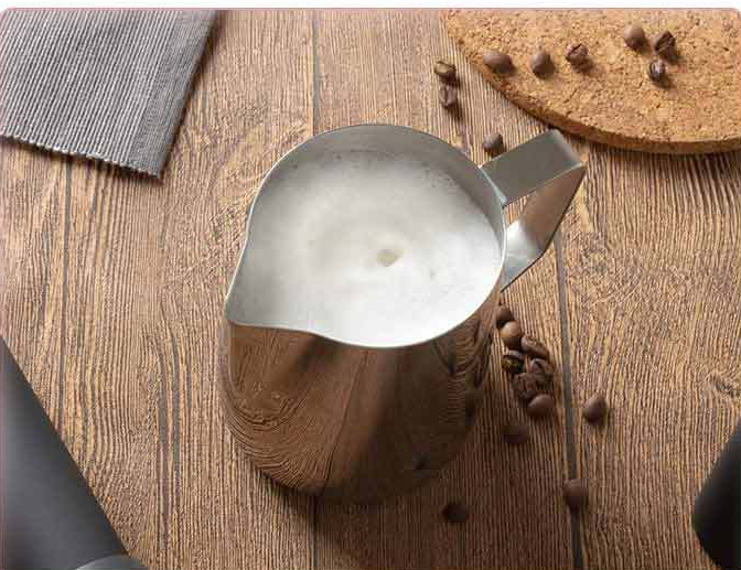 Portable Mini Wireless Electric Egg Beater with USB charging, featuring stainless steel stirrers and a lightweight design for easy mixing.