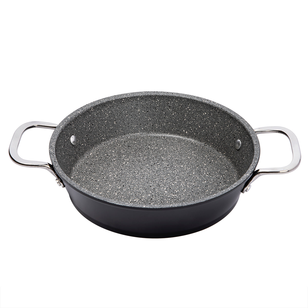 Serenk Excellence Collection Bratpfanne, 20 cm Durchmesser, PFOA-freie Granitbeschichtung, ideal für gesundes Kochen.
