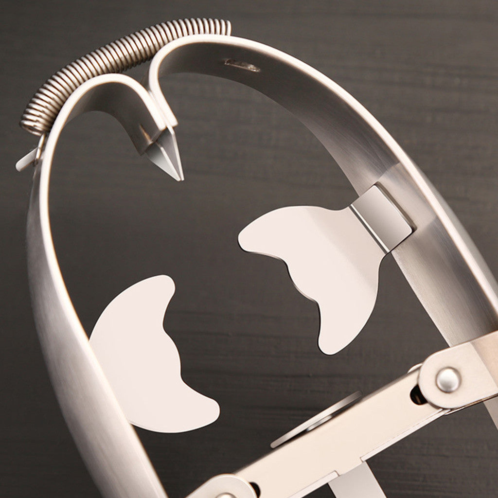 Stainless Steel Egg Scissors Eggshell Cutter Egg Opener with sharp blades and ergonomic design, ideal for cracking eggs cleanly.