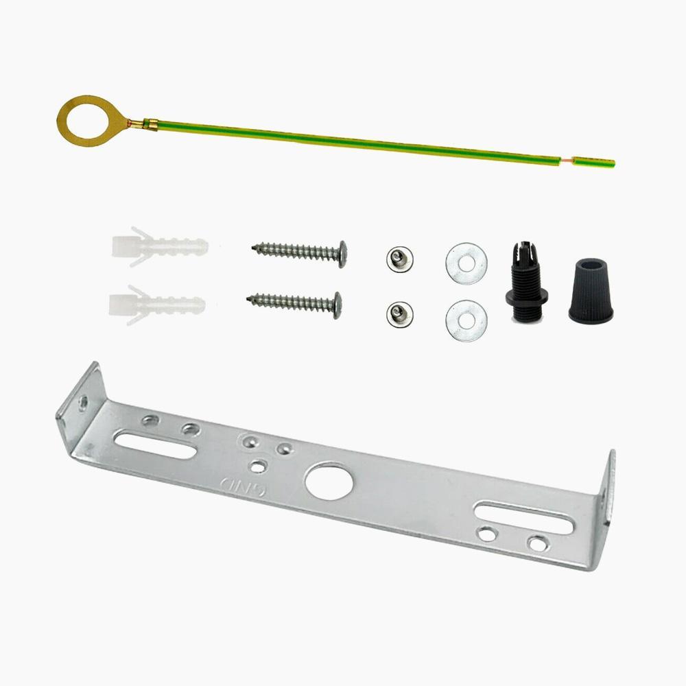 115mm ceiling plate bracket with light fitting, made of iron with a plating finish, designed for hanging chandeliers and light fixtures securely.