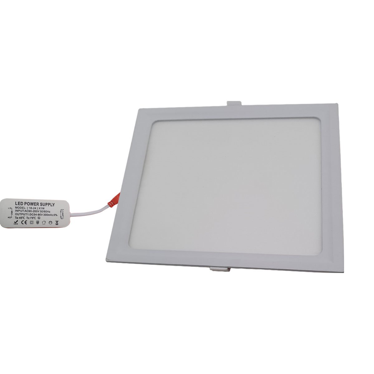 15W LED Recessed Square Panel Light showcasing a sleek design suitable for modern ceilings.