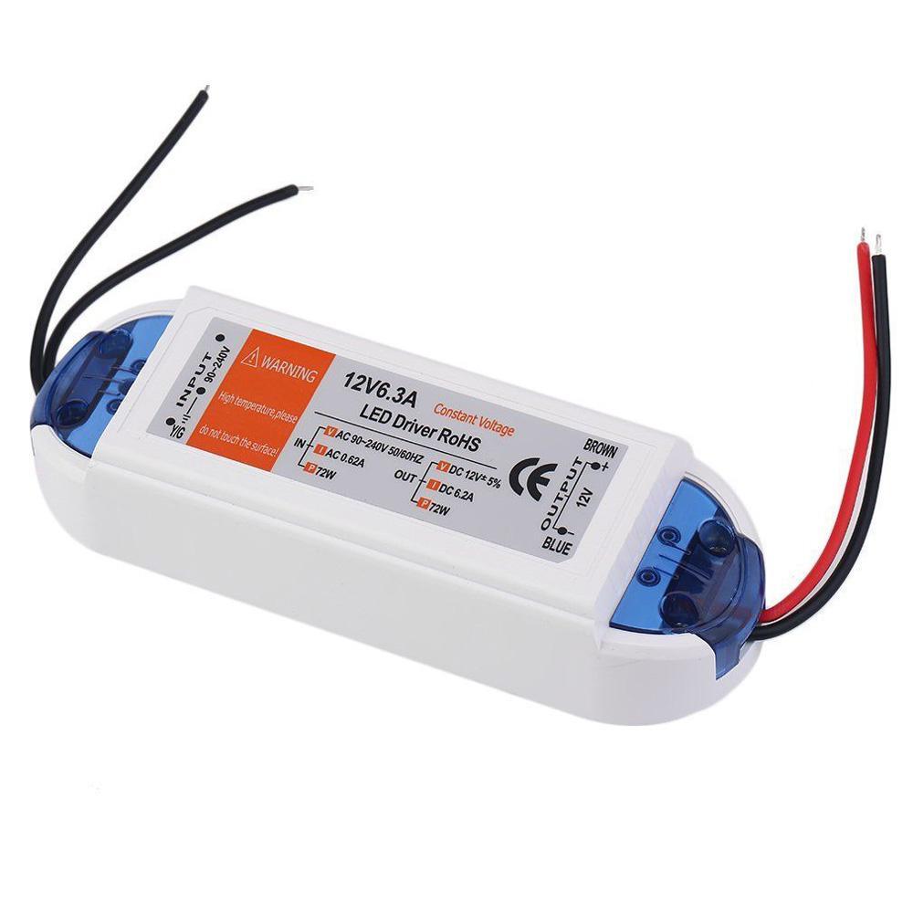 6.2A 72W Constant Voltage LED Driver with specifications and features highlighted.