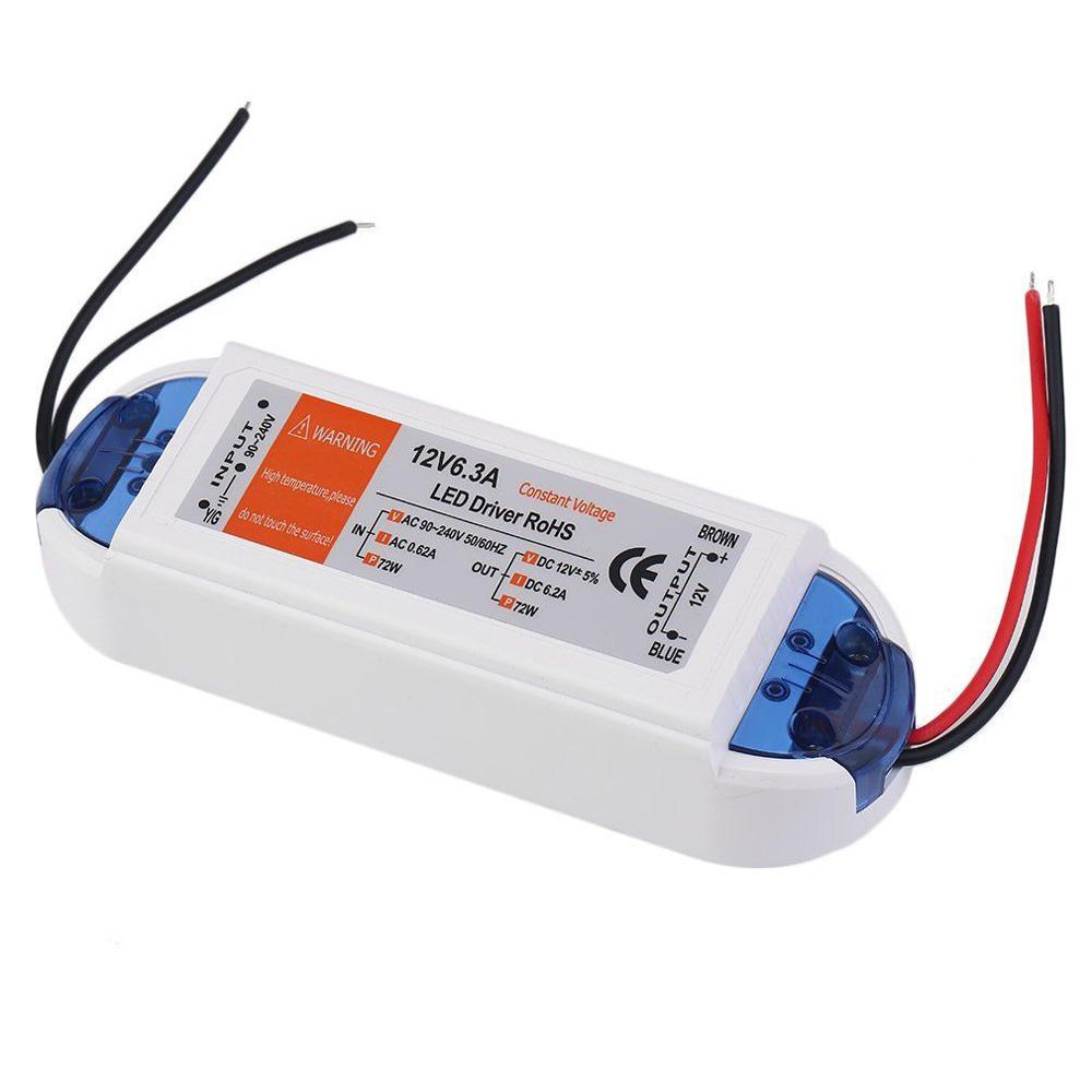 6.2A 72W Constant Voltage LED Driver with specifications and features highlighted.