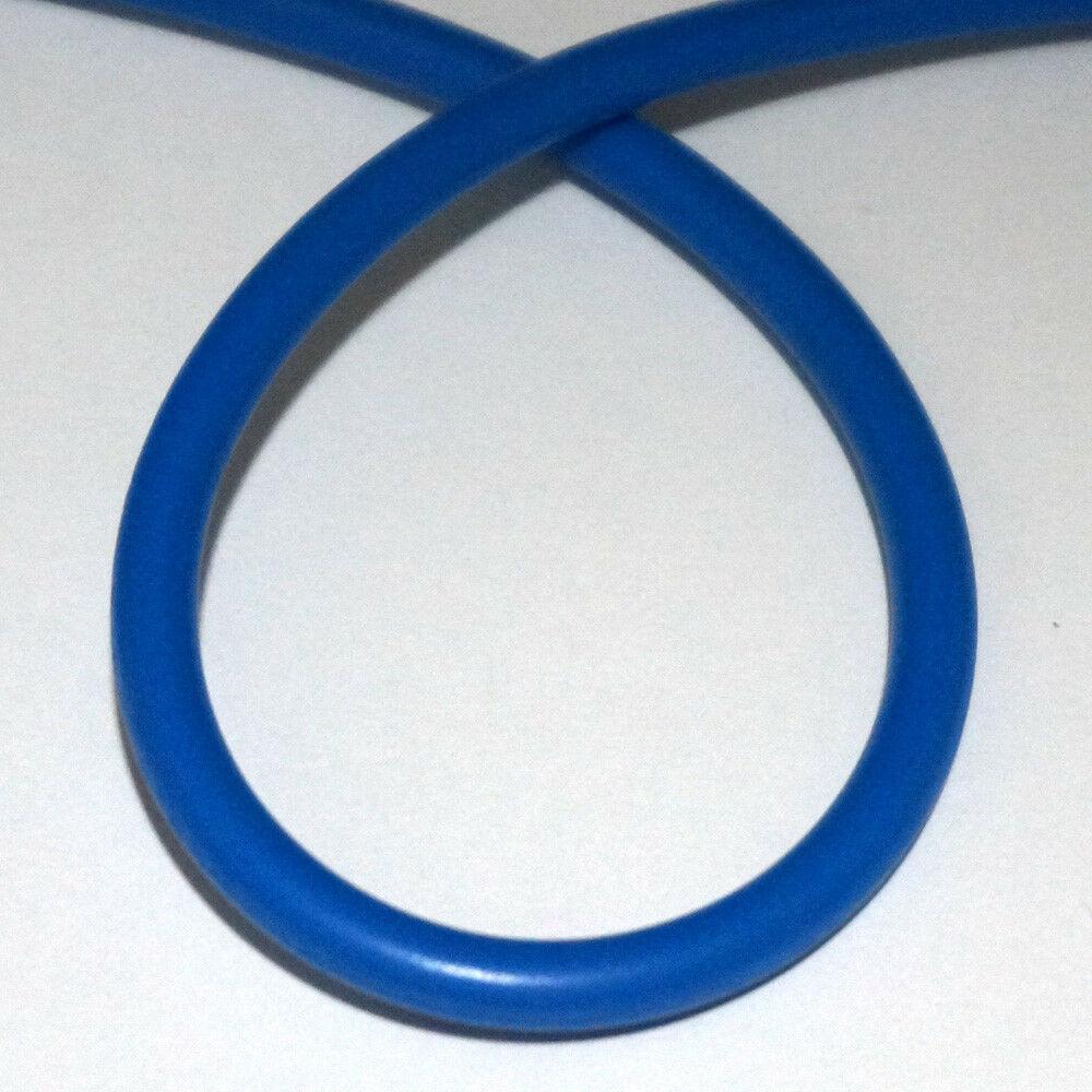 Blue Rubber Cable 2 core flexible PVC wire, ideal for outdoor and modern lighting applications, showcasing its vibrant color and flexibility.