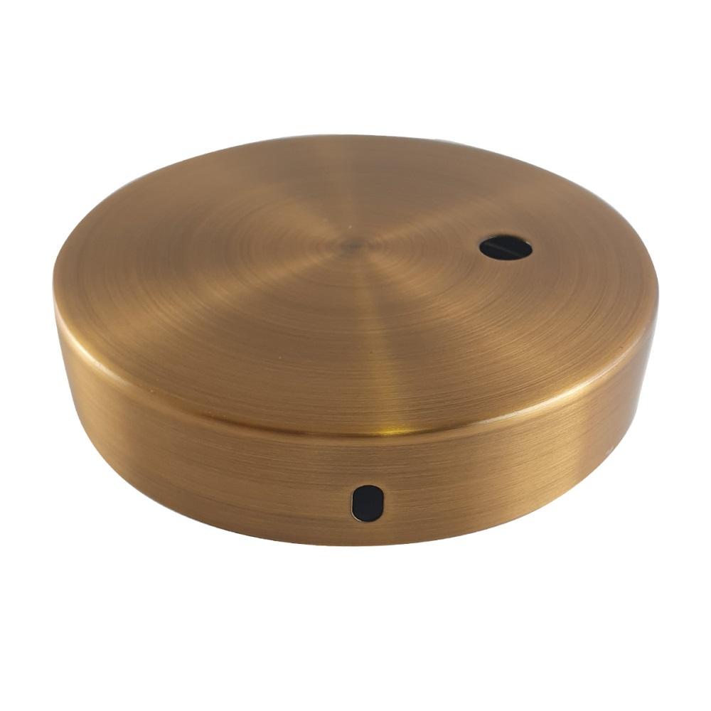 Color Conner Hole Ceiling Rose in various finishes, showcasing its round design and decorative appeal.