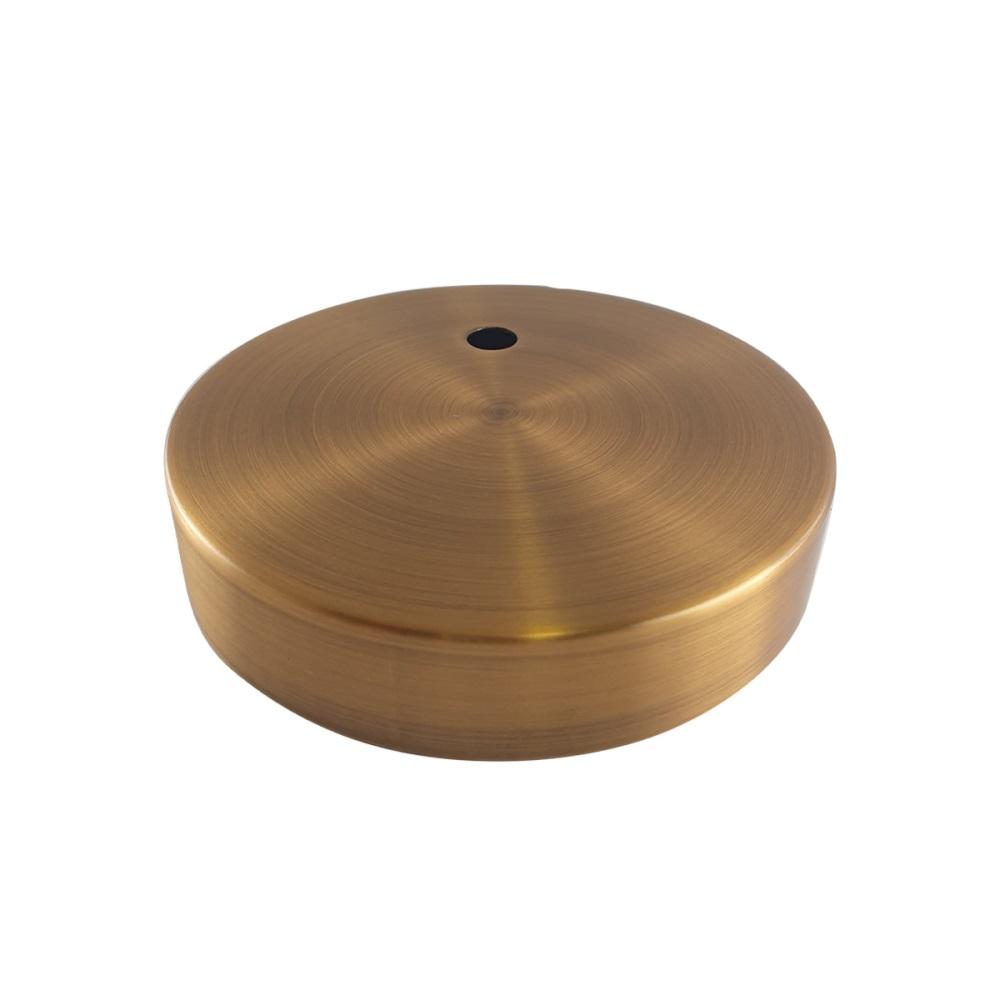 Color Conner Hole Ceiling Rose in various finishes, showcasing its round design and decorative appeal.