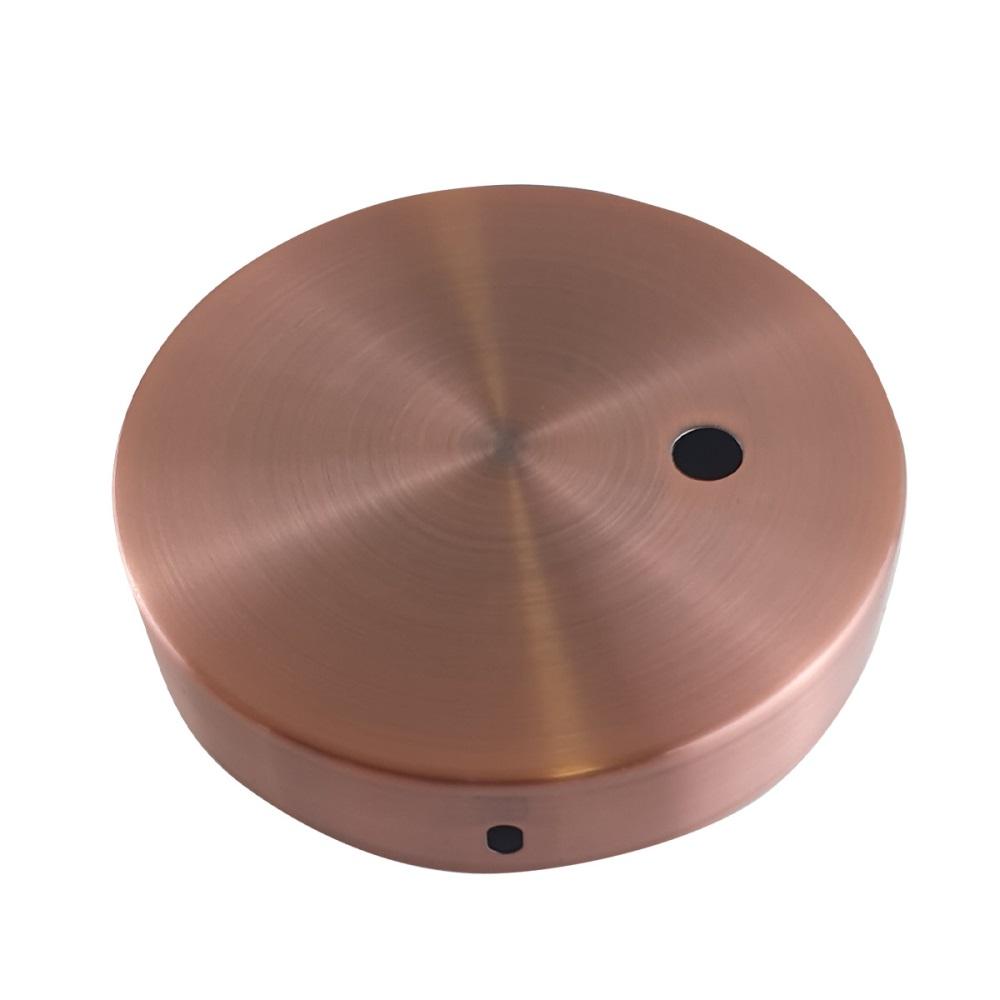 Color Conner Hole Ceiling Rose in various finishes, showcasing its round design and decorative appeal.