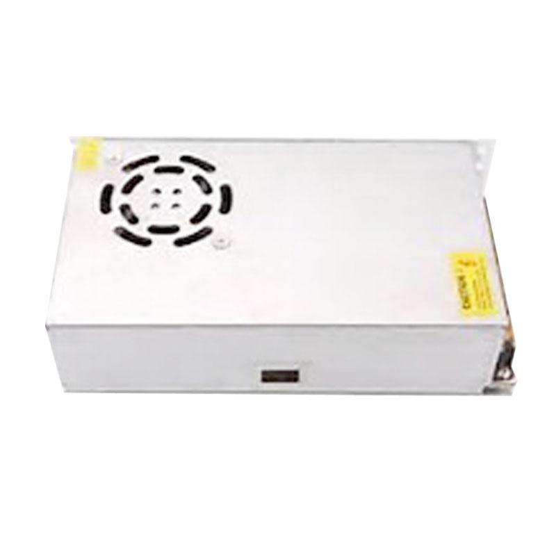 DC 12V 26 Amp Switching Power Supply for LED strips and CCTV, featuring a compact design and safety features.