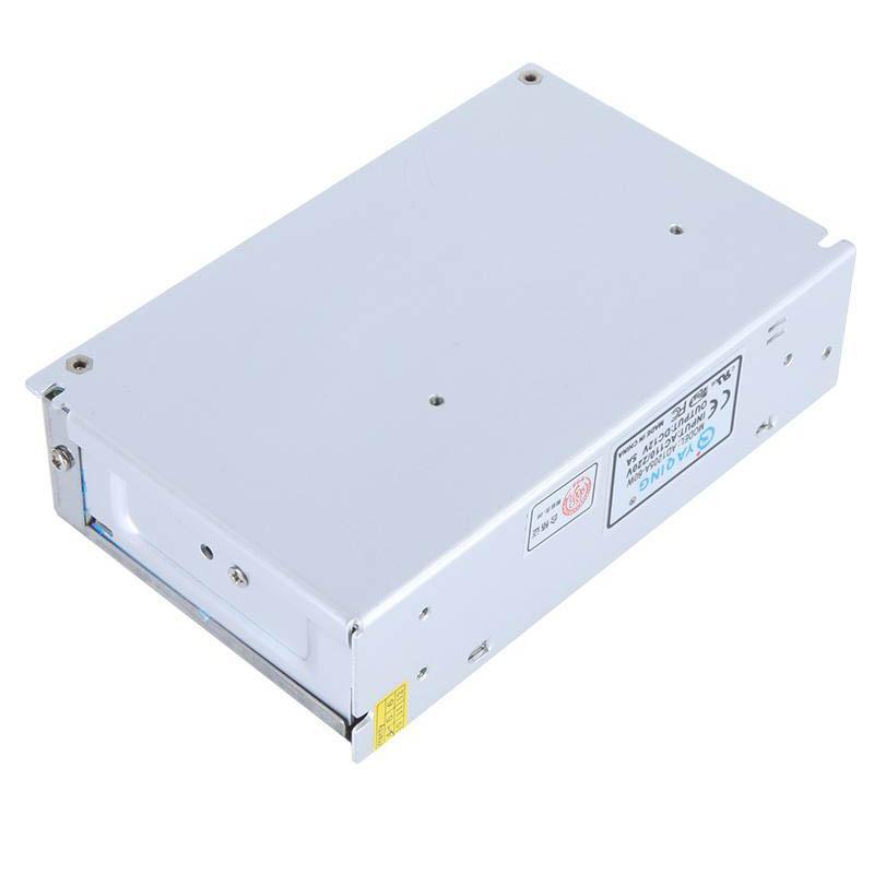 DC 12V 5 Amp Switching Power Supply for LED strips and CCTV, featuring a compact design and safety features.