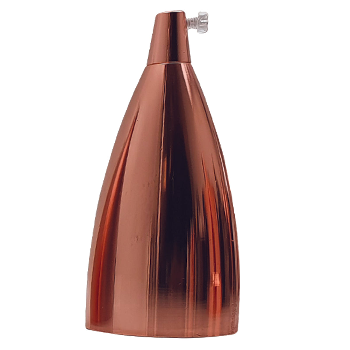 Industrial Bronze & Brass E27 Lamp Light Bulb holder showcasing its copper finish and E27 screw-on design.