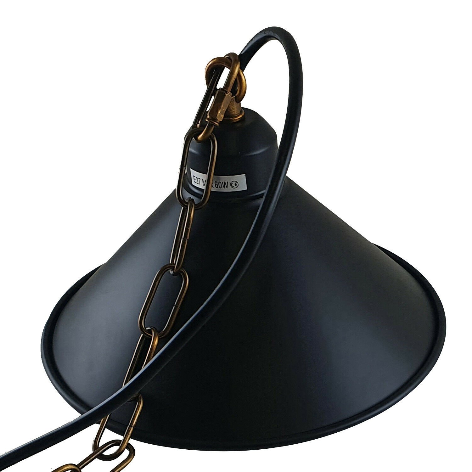 Industrial ceiling lights featuring a retro metal pipe design, ideal for loft-style interiors, with a sleek black finish and brushed silver accents.