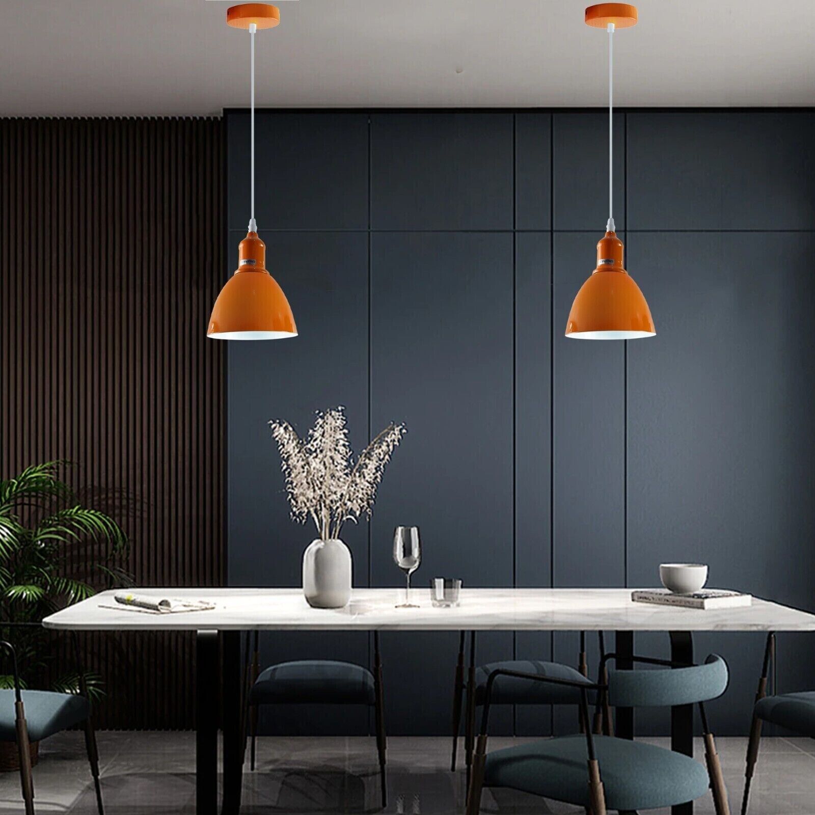 Industrial Pendant Lighting ~4033 featuring a vintage design with a metal shade and adjustable cable, perfect for home decor.