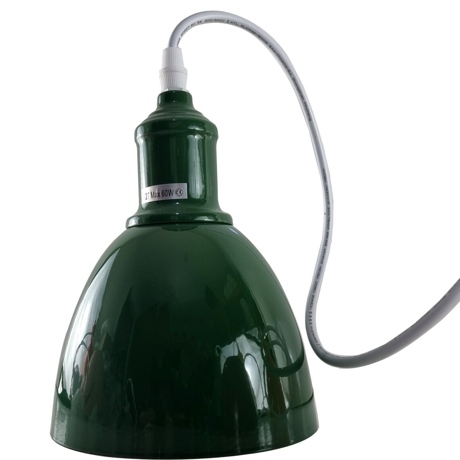 Industrial Pendant Lighting ~4033 featuring a vintage design with a metal shade and adjustable cable, perfect for home decor.