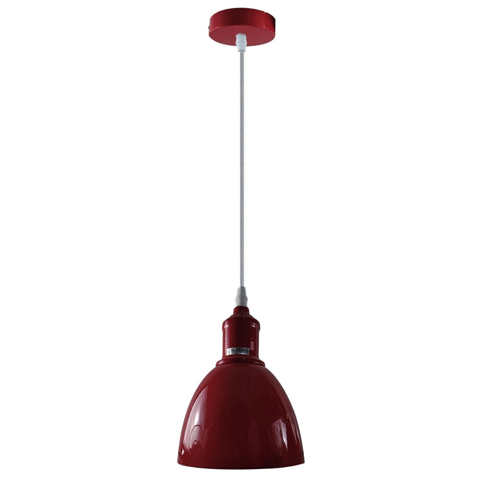 Industrial Pendant Lighting ~4033 featuring a vintage design with a metal shade and adjustable cable, perfect for home decor.