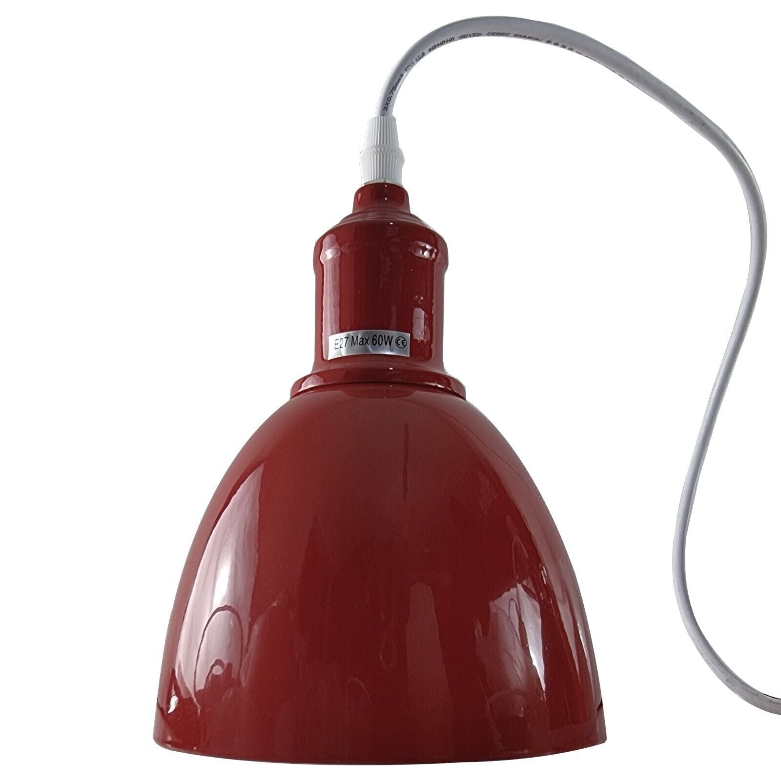 Industrial Pendant Lighting ~4033 featuring a vintage design with a metal shade and adjustable cable, perfect for home decor.