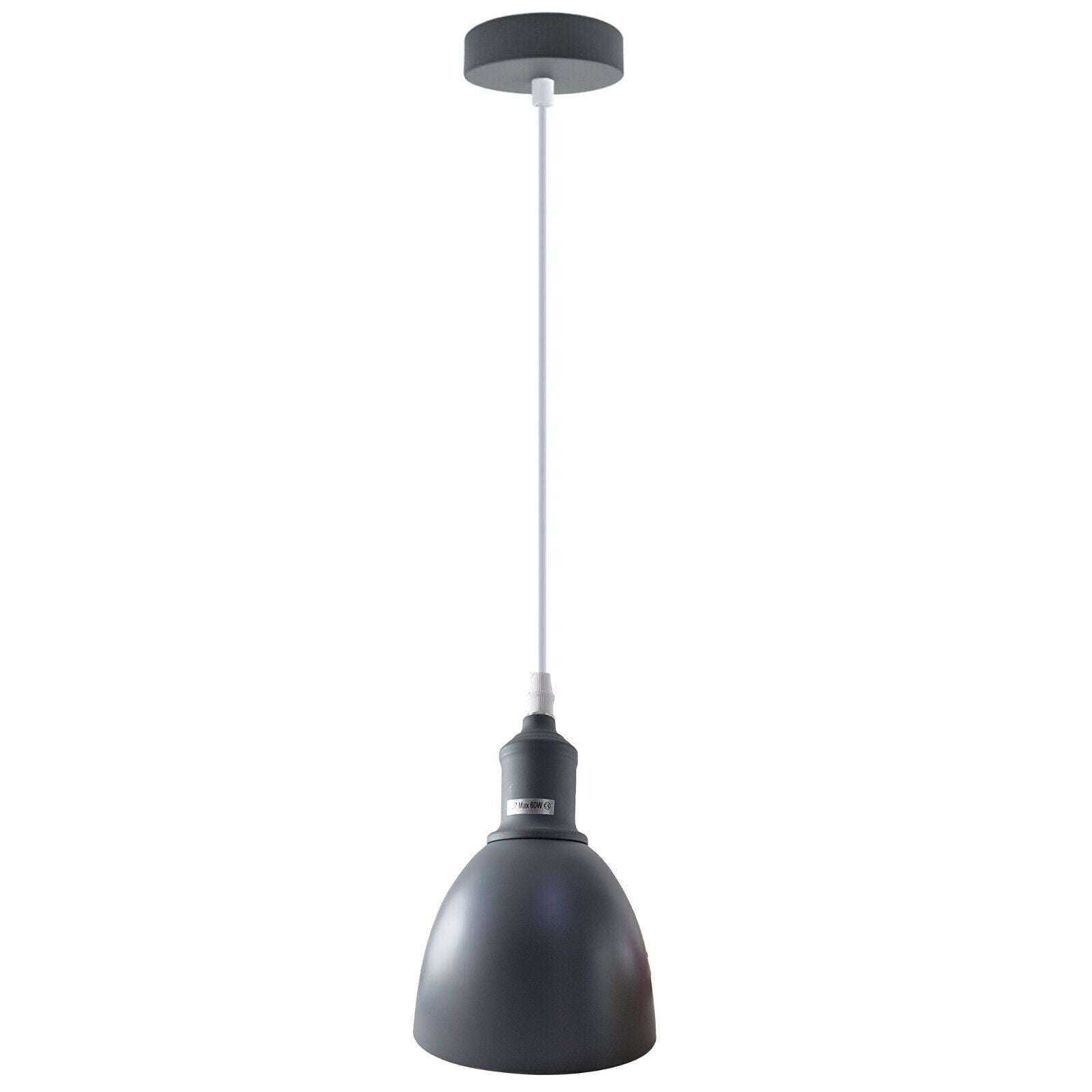 Industrial Pendant Lighting ~4033 featuring a vintage design with a metal shade and adjustable cable, perfect for home decor.