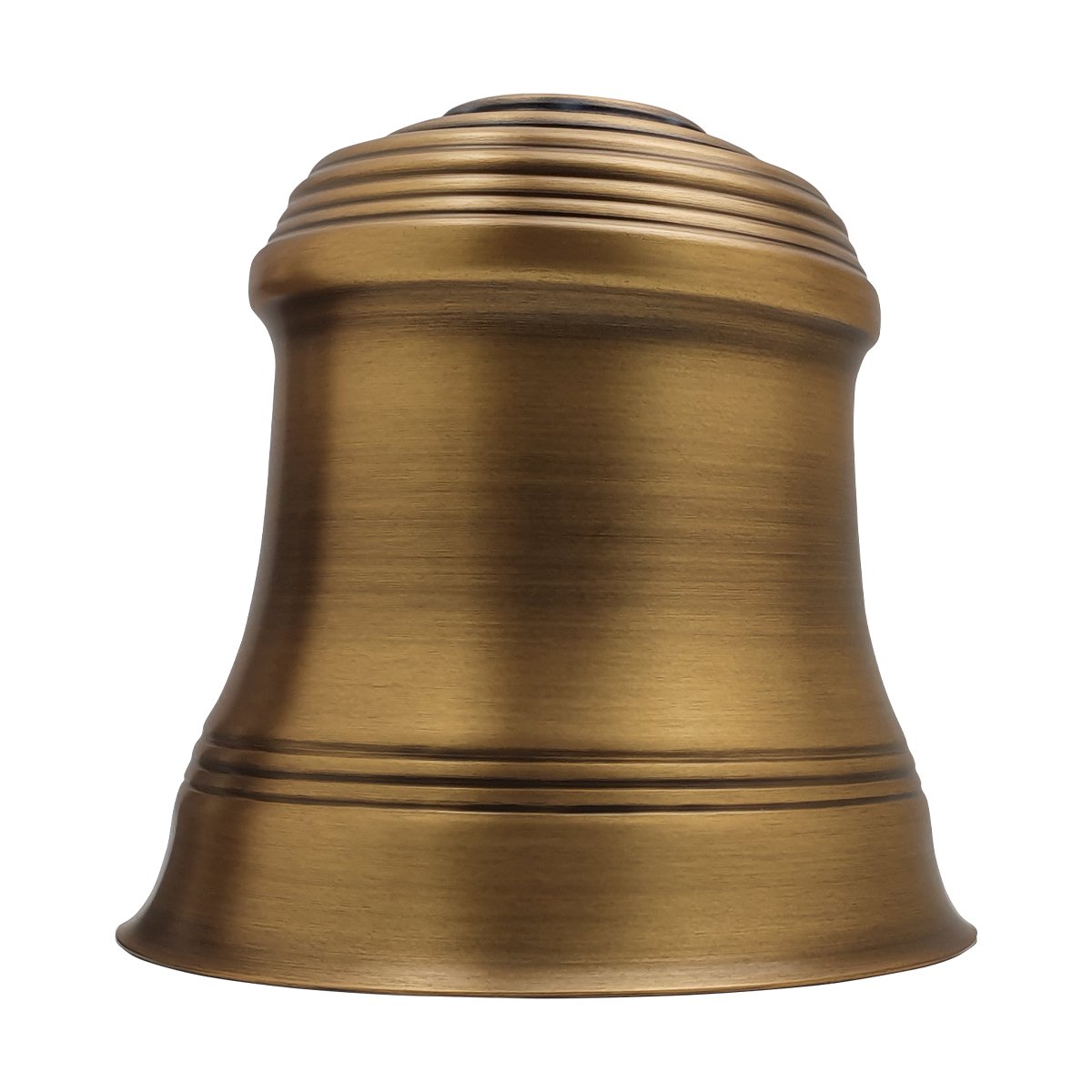 Industrial vintage retro style pendant light in yellow brass, featuring an E27 base and a stylish design suitable for various interiors.