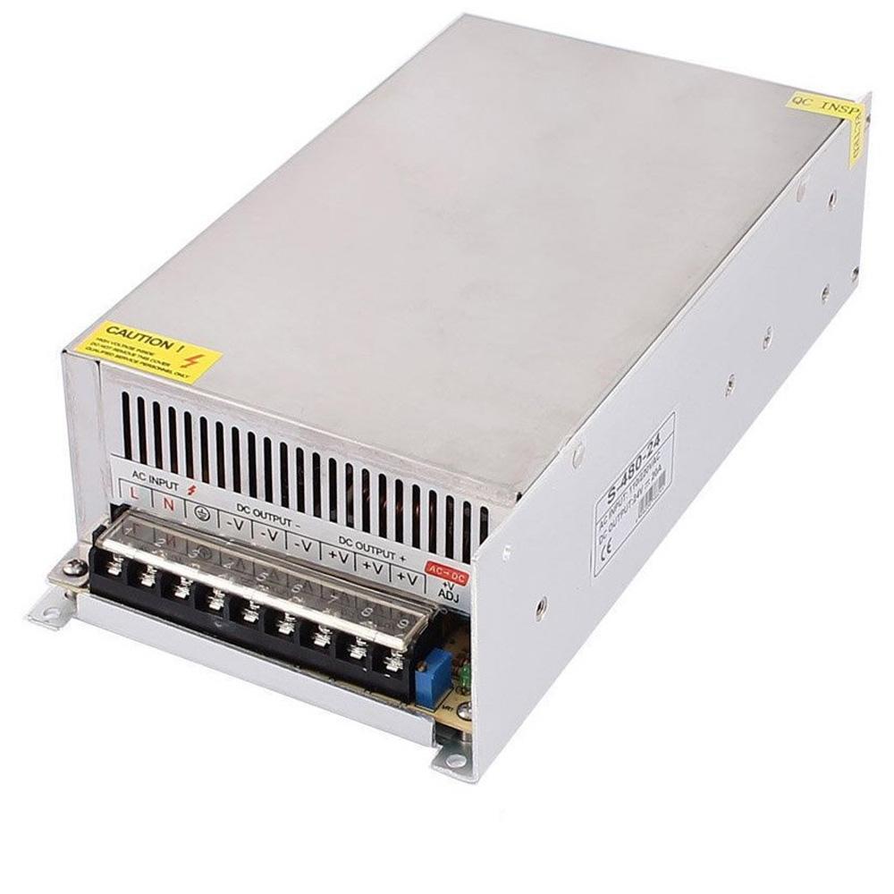 IP20 DC24V 480W Constant Voltage Power Supply Transformer with specifications and safety features.
