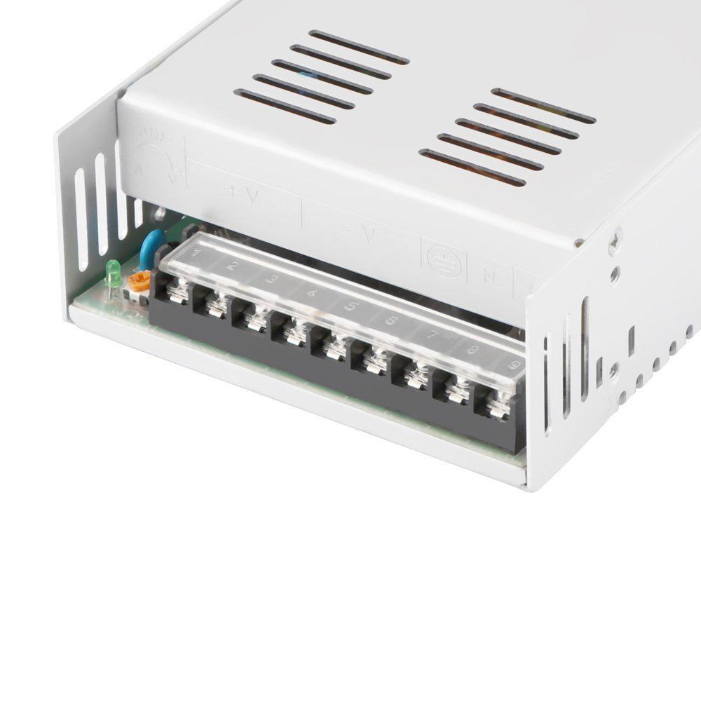 IP20 DC24V 480W Constant Voltage Power Supply Transformer with specifications and safety features.