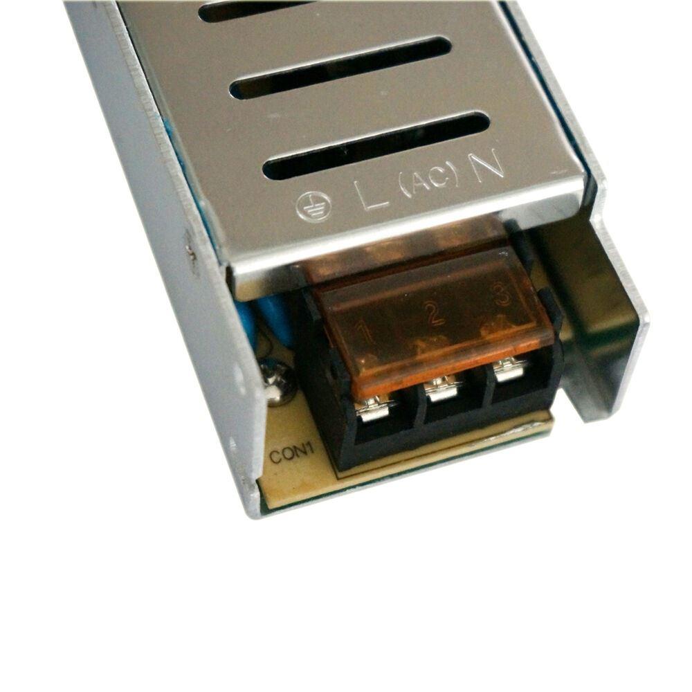 Slim LED Driver DC12V IP20 with specifications and features for constant voltage lighting.