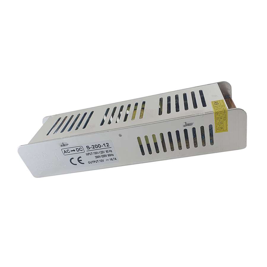 Slim LED Driver DC12V IP20 with specifications and features for constant voltage lighting.