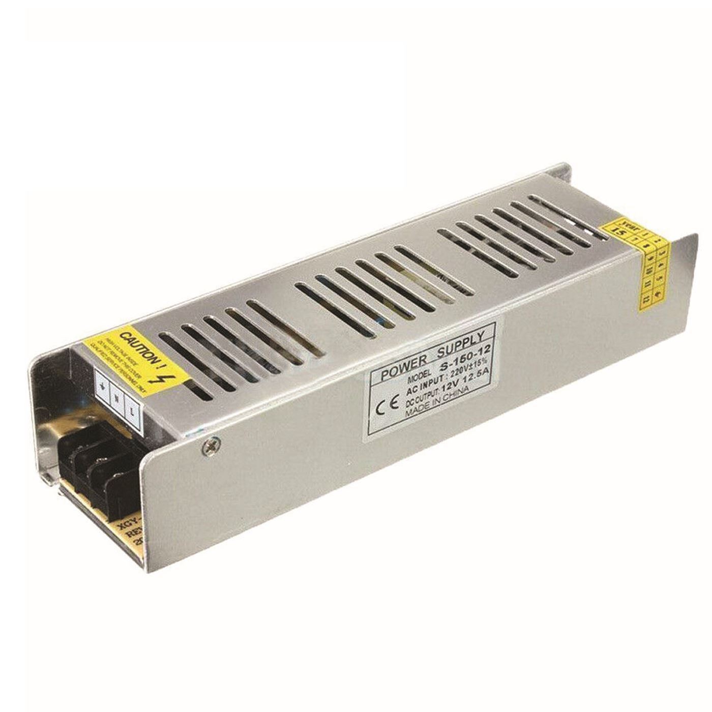 Slim LED Driver DC12V IP20 with specifications and features for constant voltage lighting.