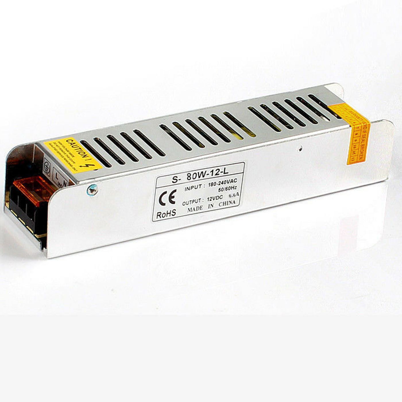 Slim LED Driver DC12V IP20 with specifications and features for constant voltage lighting.