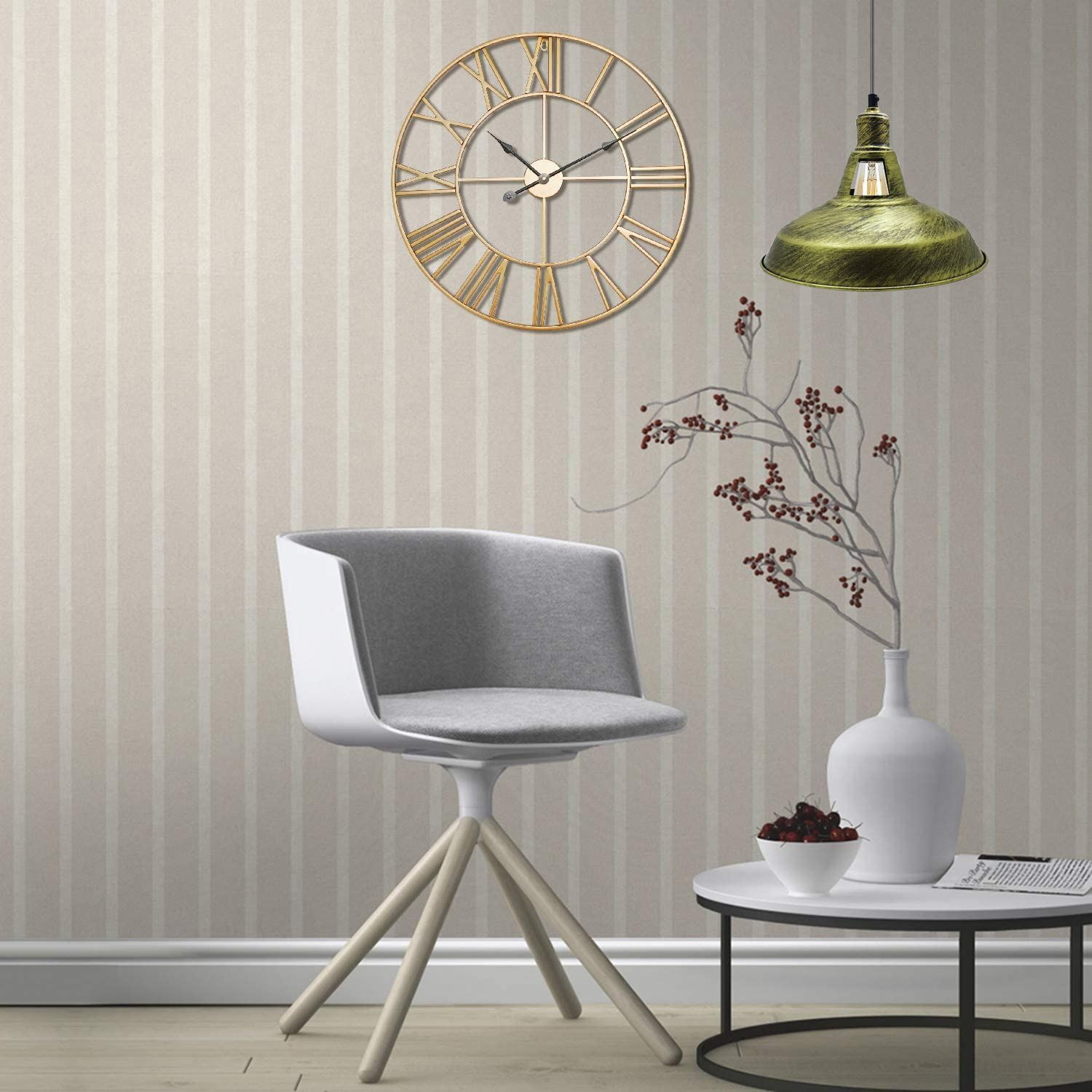 Modern Barn Shade Ceiling Light Fixture in various colors, showcasing its stylish design and E27 lamp base.