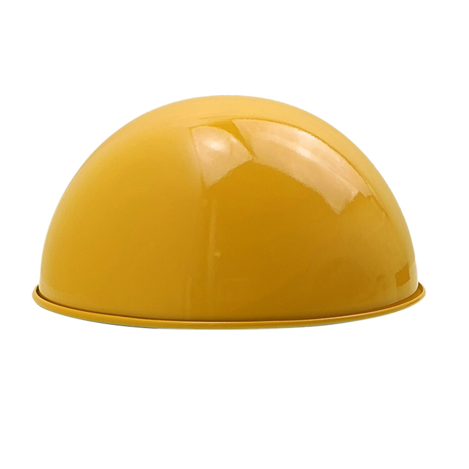 Modern Ceiling Light Shade Hanging Pendant Lamp with brushed nickel finish and white interior, designed for contemporary decor.