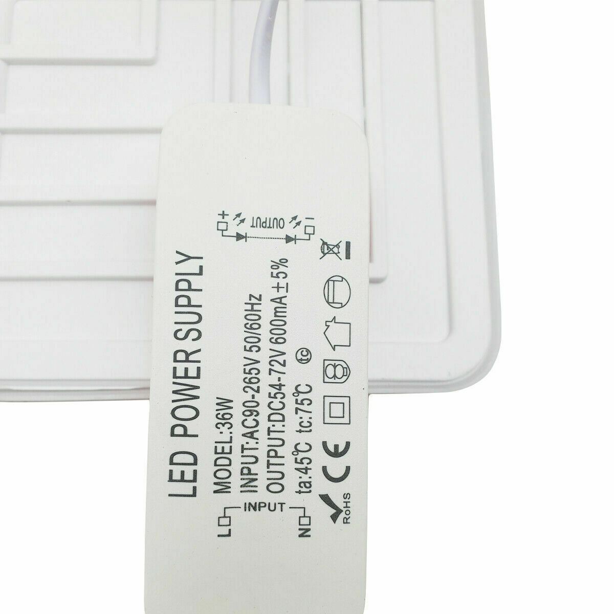 Modern LED Round Recessed Ultra Slim Ceiling Flat Panel Down Light with a sleek design, perfect for stylish home lighting.