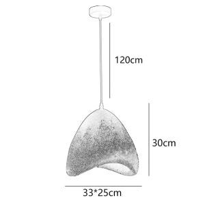 Elegant Raven Pendant Lights with black and white lampshade, perfect for modern decor.