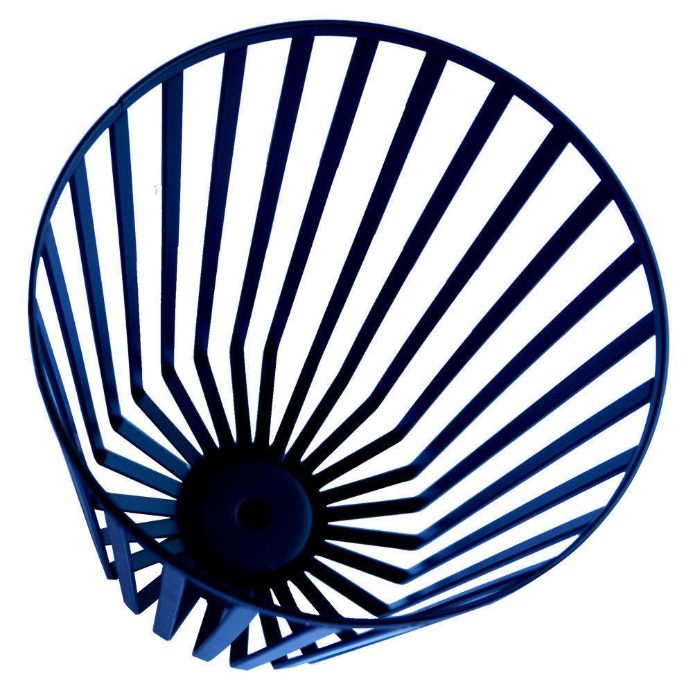 Retro Ceiling Lampshade Cage in black, showcasing its industrial design and vintage charm, perfect for various interior spaces.