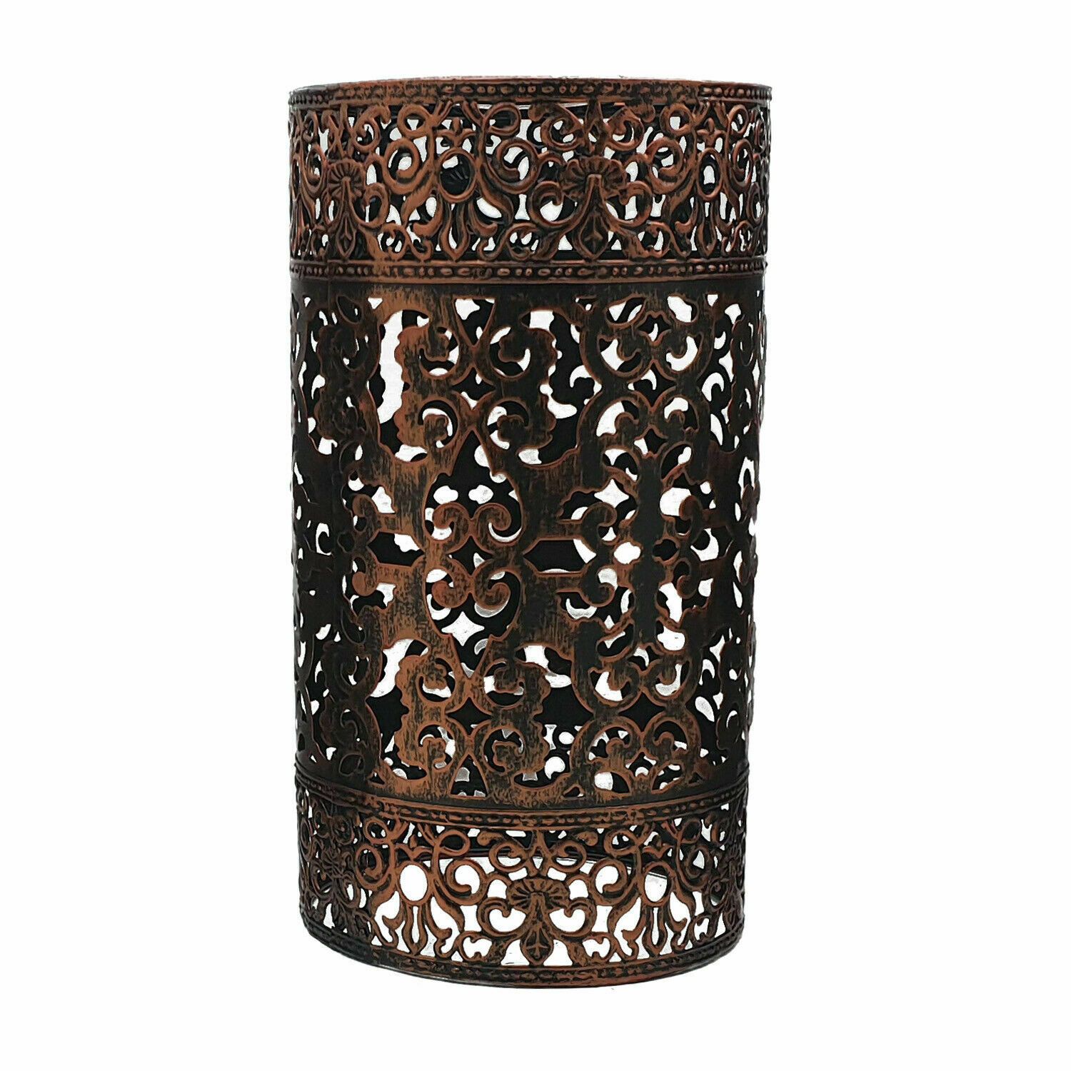 Retro Drum Cage Hanging Pendant Lamp Shade in various colors, showcasing its industrial design and versatility.