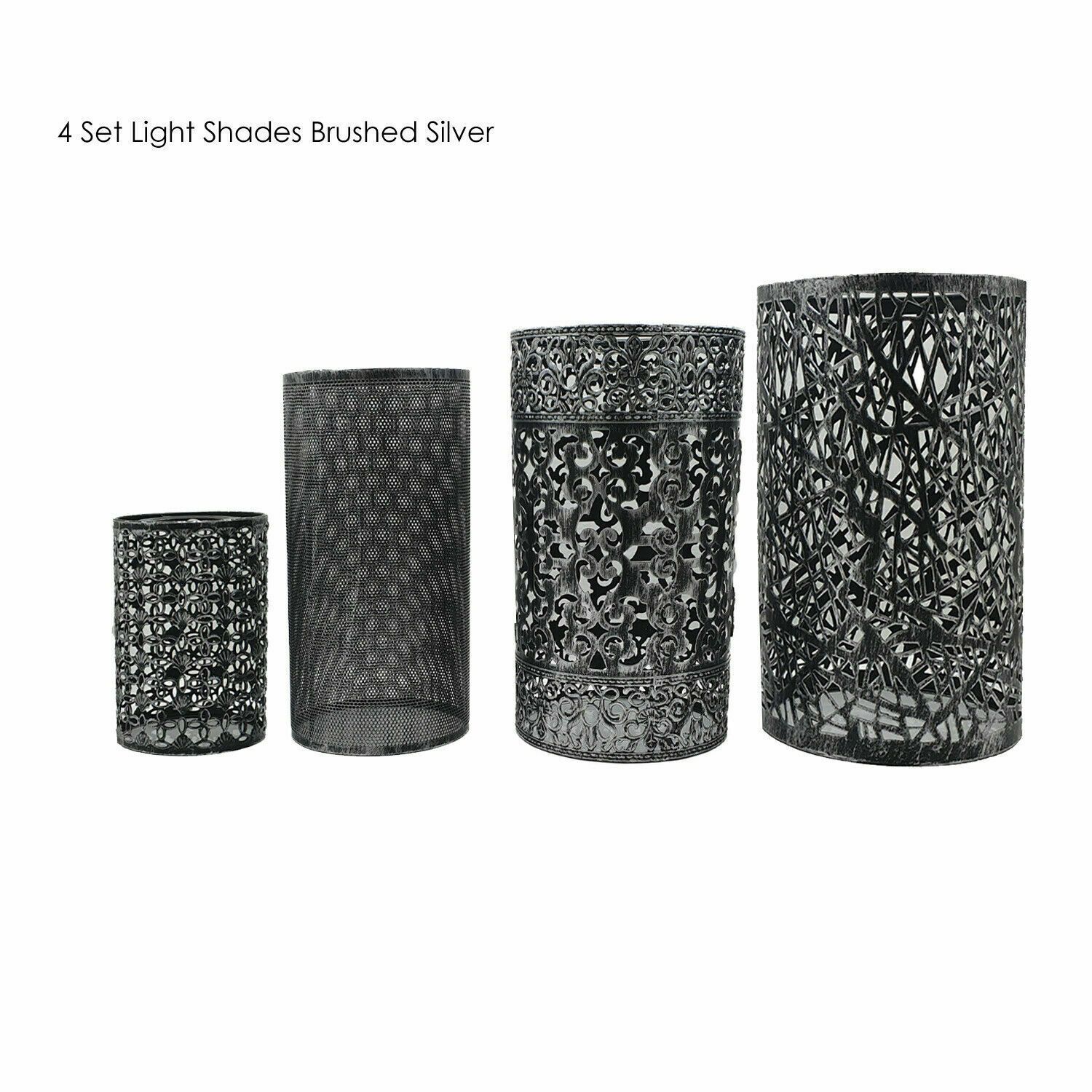 Retro Drum Cage Hanging Pendant Lamp Shade in various colors, showcasing its industrial design and versatility.