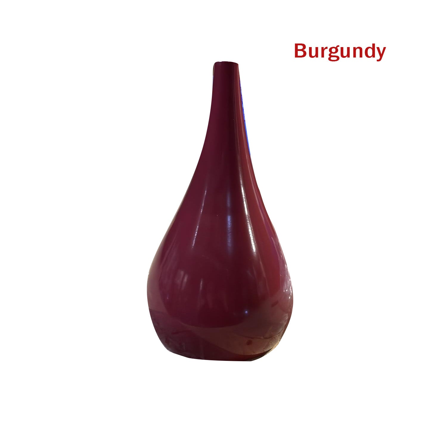 Stylish Lamp Shade Tear Drop Ceiling Light in vibrant colors with E27 holder, showcasing modern design and sturdy iron construction.