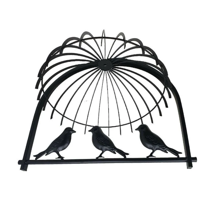 Vintage Bird Cage Chandelier Pendant Light showcasing intricate design and elegant finish, perfect for home decor.