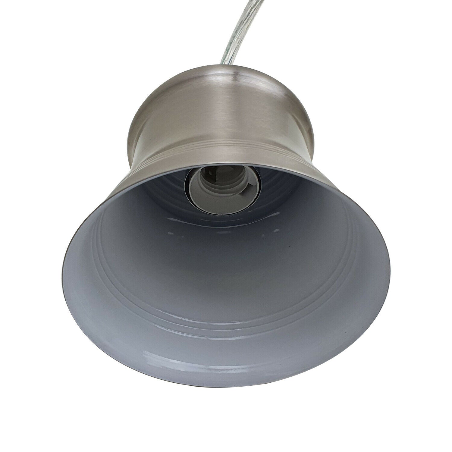 Vintage Industrial 3 Head E27 Hanging Ceiling Pendant Light in rose gold finish, showcasing three adjustable lamp holders and sleek design.